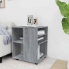 Armoire roulante Sonoma gris 60x53x72 cm Bois d'ingénierie 618925618925