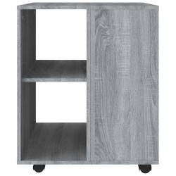 Armoire roulante Sonoma gris 60x53x72 cm Bois d'ingénierie 618925618925