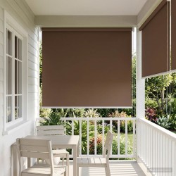 Store roulant extérieur protection UV Taupe 65 x 140 cm (L x H) 618927618927