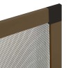 Écran anti-insectes pour fenêtres Marron 110 x 130 cm 618930618930