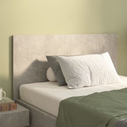 Tête de lit Gris béton 120x1,5x80 cm Bois d'ingénierie 618932618932