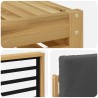 Ensemble de canapés d'extérieur 5 pcs Blanc et anthracite 618937618937