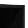 Meuble à vinyles Chêne noir 84,5 x 38 x 89 cm Bois d'ingénierie 618943618943