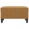 Repose-pied Marron 70x55x41 cm Velours 618947618947