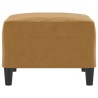 Repose-pied Marron 70x55x41 cm Velours 618947618947