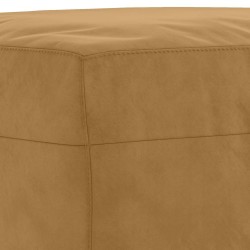 Repose-pied Marron 70x55x41 cm Velours 618947618947