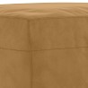 Repose-pied Marron 70x55x41 cm Velours 618947618947