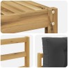 Ensemble de canapés d'extérieur 5 pcs Blanc et anthracite 618950618950