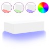 Meuble TV avec éclairage LED blanc 60x35x15,5 cm 618955618955