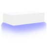 Meuble TV avec éclairage LED blanc 60x35x15,5 cm 618955618955