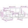 Ensemble de canapés d'extérieur 4 pcs Naturel et Beige 618959618959