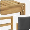 Ensemble de canapés d'extérieur 5 pcs Blanc et anthracite 618962618962