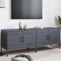 Meubles TV 2 pcs anthracite 68x39x50,5 cm acier 618977618977