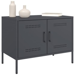 Meubles TV 2 pcs anthracite 68x39x50,5 cm acier 618977618977