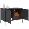 Meubles TV 2 pcs anthracite 68x39x50,5 cm acier 618977618977