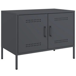 Meubles TV 2 pcs anthracite 68x39x50,5 cm acier 618977618977