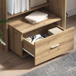Armoire à tiroirs 55 x 45 x 31 cm Chêne artisanal 618982618982