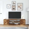 Meuble TV vieux bois 188,5x41x50 cm bois d'ingénierie 618987618987