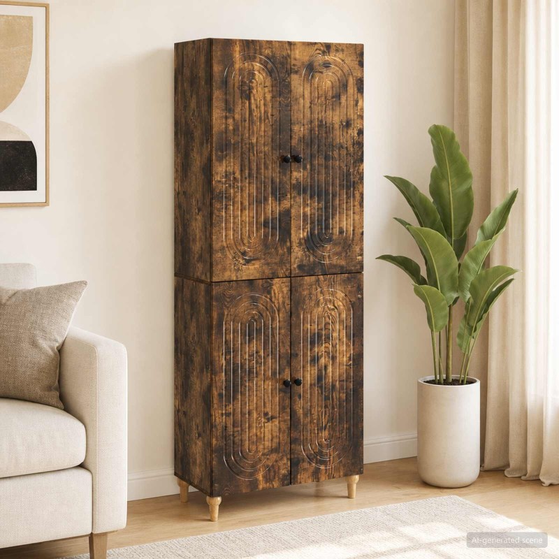 Ensemble de Meubles 2 pcs 66 x 34,5 x 90 cm Bois d'ingénierie 618990618990