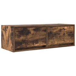 Meubles TV 2 pcs chêne fumé 80x31x25,5 cm bois d'ingénierie 618993618993