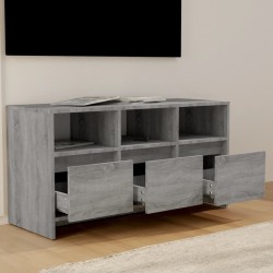Meuble TV Sonoma gris 102x37,5x52,5 cm Bois d'ingénierie 618996618996