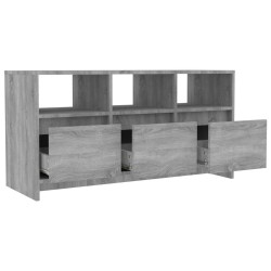 Meuble TV Sonoma gris 102x37,5x52,5 cm Bois d'ingénierie 618996618996