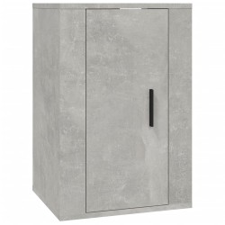 Meubles TV muraux 2 pcs Gris béton 40x34,5x60 cm 619004619004