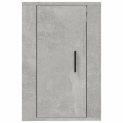 Meubles TV muraux 2 pcs Gris béton 40x34,5x60 cm 619004619004