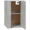 Meubles TV muraux 2 pcs Gris béton 40x34,5x60 cm 619004619004