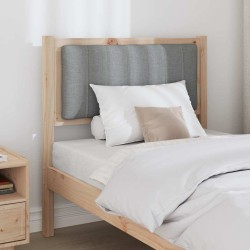 Tête de lit capitonnée avec tête de lit Marron 80 cm Pin massif 619006619006