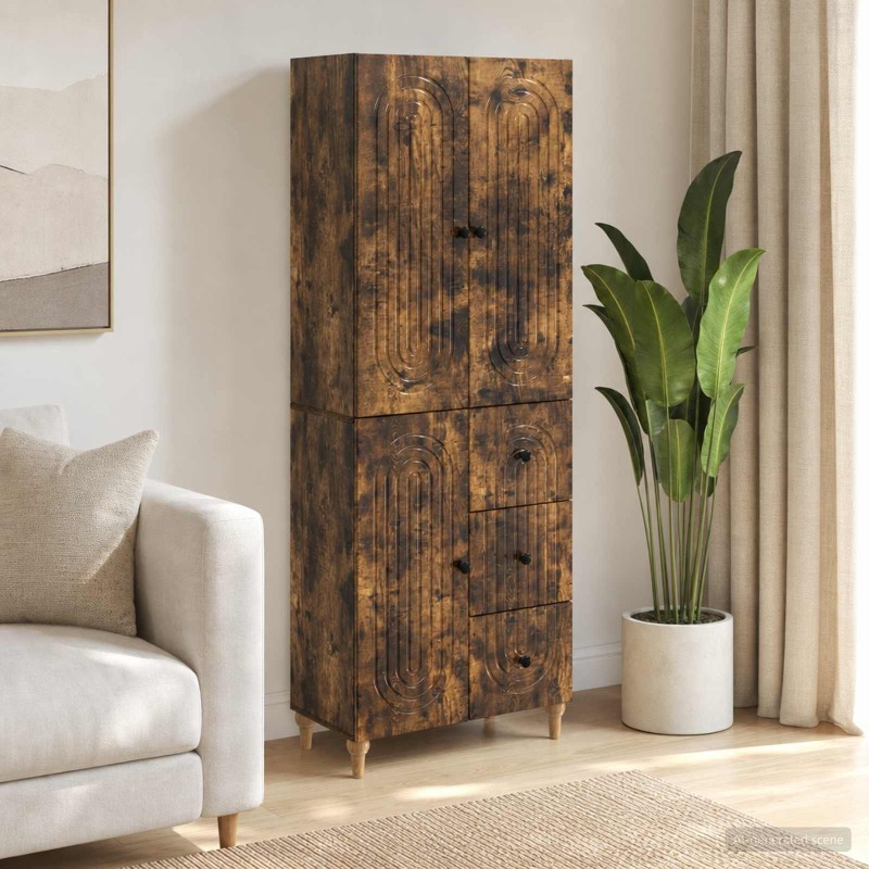 Ensemble de Meubles 2 pcs 66 x 34,5 x 90 cm Bois d'ingénierie 619011619011