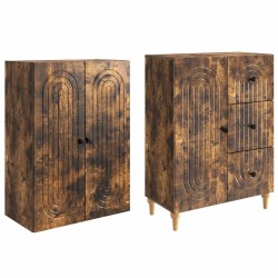 Ensemble de Meubles 2 pcs 66 x 34,5 x 90 cm Bois d'ingénierie 619011619011