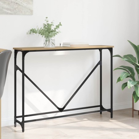 Table console Chêne artisanal 102 x 23 x 75 cm 619013619013
