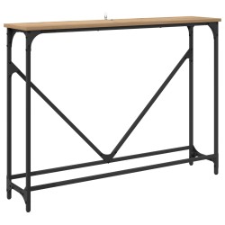 Table console Chêne artisanal 102 x 23 x 75 cm 619013619013