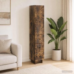 Ensemble de Meubles 2 pcs 33 x 34,5 x 90 cm Bois d'ingénierie 619014619014