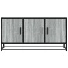 Meuble TV sonoma gris 100x35x50 cm bois d'ingénierie et métal 619018619018