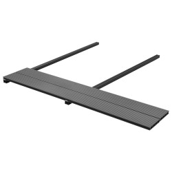 Planche de terrasse 6 pcs Gris WPC 619020619020