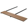 Planche de terrasse 6 pcs Teck WPC 619022619022