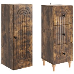 Ensemble de Meubles 2 pcs 33 x 34,5 x 90 cm Bois d'ingénierie 619026619026