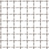Écran en maille 40 x 500 cm 3 Mesh Acier Inoxydable 201 Argenté 619035619035