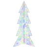 Sapin de Noël avec 100 LED Multicolore 120 cm Acrylique 619036619036