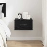 Cabinet de chevet Chêne noir 35 x 35 x 20 cm Bois d'ingénierie 619044619044