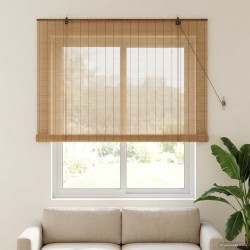 Store enrouleur Marron 130 x 160 cm Bambou 619045619045