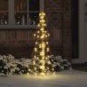 Sapin de Noël avec 100 LED Blanc chaud 120 cm PET 619056619056