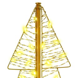 Sapin de Noël avec 100 LED Blanc chaud 120 cm PET 619056619056