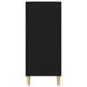 Meuble à vinyles Chêne noir 84,5 x 38 x 89 cm Bois d'ingénierie 619062619062