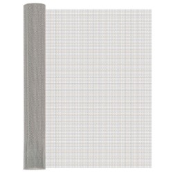 Écran en maille 80 x 500 cm 8 Mesh Acier Inoxydable 201 Argenté 619064619064