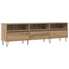 Meuble TV chêne artisanal 150x30x44,5 cm bois d'ingénierie 619074619074