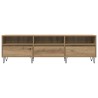 Meuble TV chêne artisanal 150x30x44,5 cm bois d'ingénierie 619074619074
