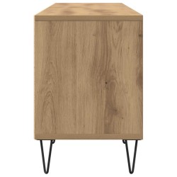 Meuble TV chêne artisanal 150x30x44,5 cm bois d'ingénierie 619074619074